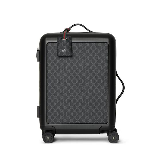 Gucci Porter Light cabin trolley in black fabric by GUCCI