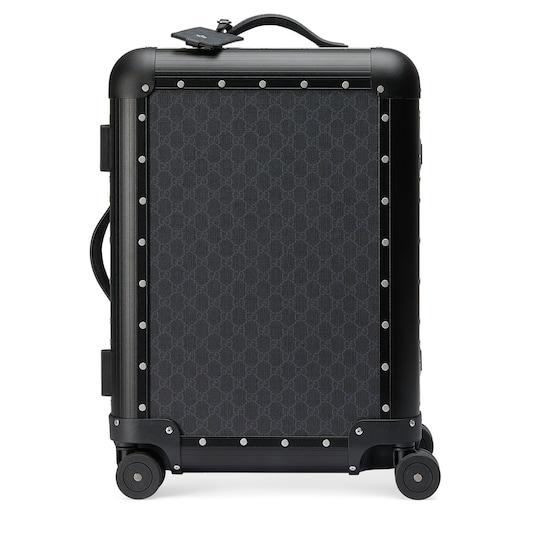 Gucci Porter cabin plus trolley in black Supreme by GUCCI