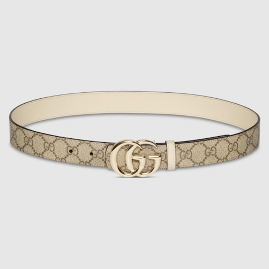 Gucci Reversible GG Marmont Belt by GUCCI