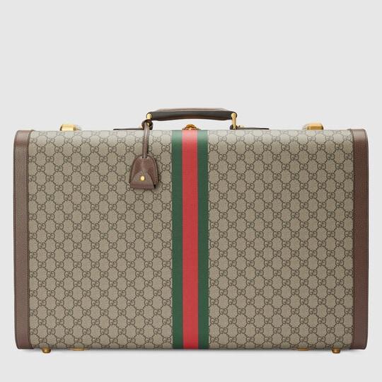 Gucci Savoy large suitcase in GG Supreme by GUCCI