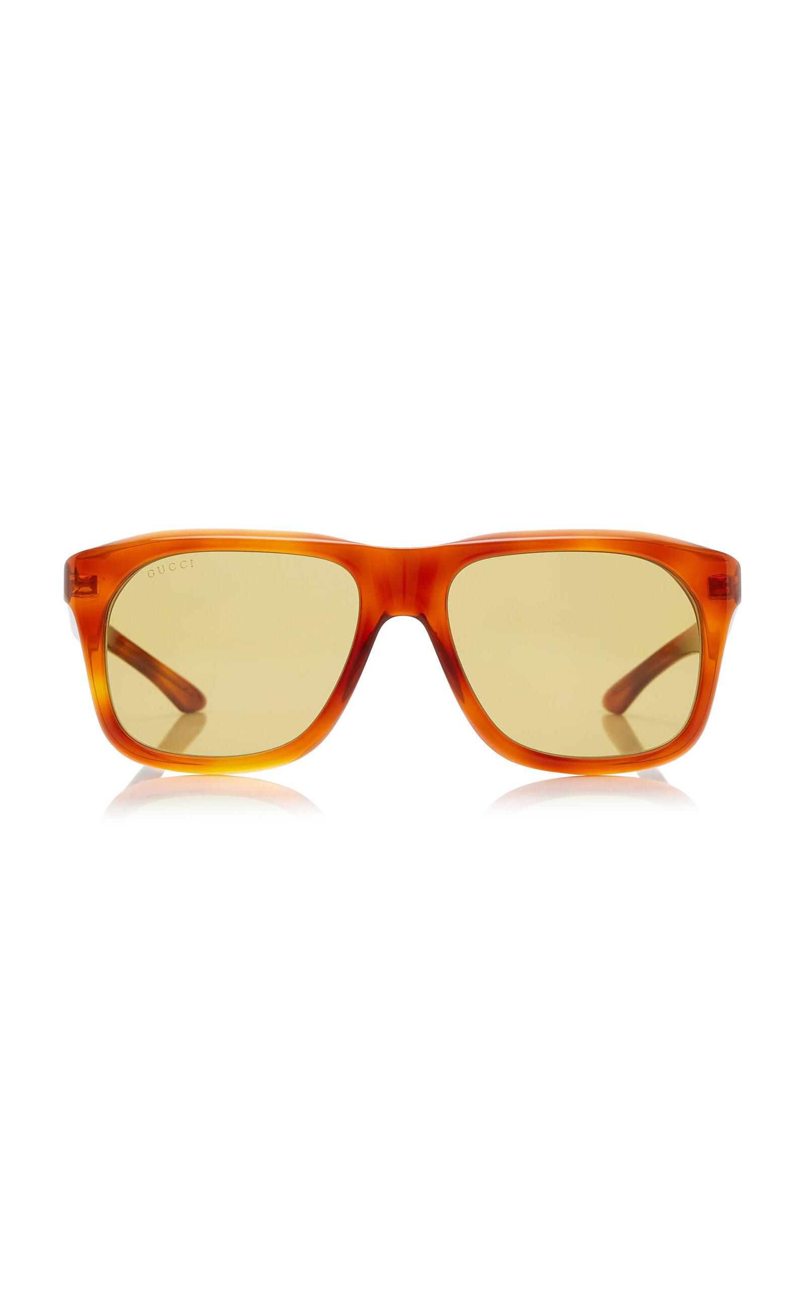 Gucci Square-Frame Acetate Sunglasses - Moda Operandi by GUCCI
