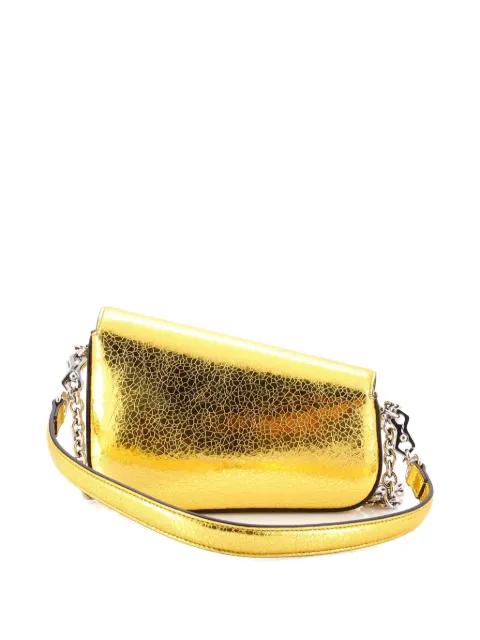 Horsebit 1955 Asymmetric Leather Mini shoulder bag by GUCCI 