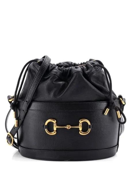 Horsebit 1955 Crossbody Bag Leather Small bucket bag by GUCCI 
