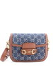 Horsebit 1955 GG Denim Mini shoulder bag by GUCCI Horsebit 1955 GG Denim Mini shoulder bag by GUCCI