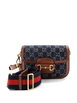 Horsebit 1955 GG Denim Mini shoulder bag by GUCCI 