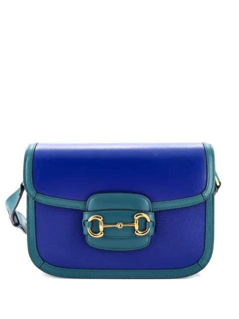 Horsebit 1955 Leather Small shoulder bag by GUCCI 