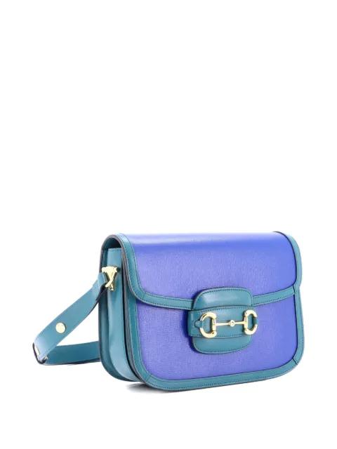 Horsebit 1955 Leather Small shoulder bag by GUCCI 