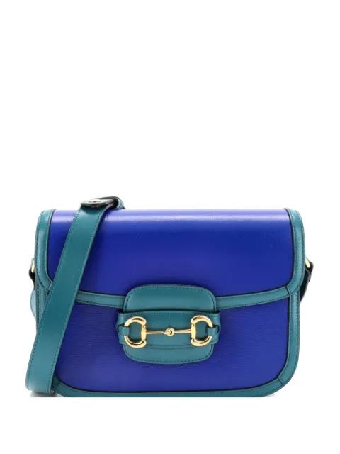 Horsebit 1955 Leather Small shoulder bag by GUCCI 