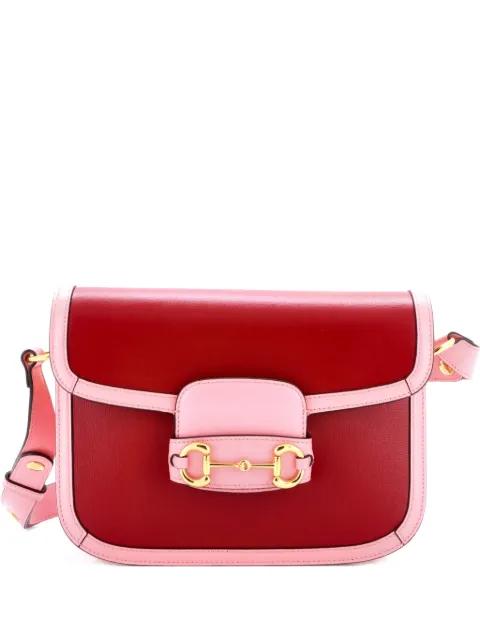 Horsebit 1955 Leather Small shoulder bag by GUCCI 