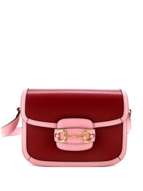 Horsebit 1955 Leather Small shoulder bag by GUCCI 