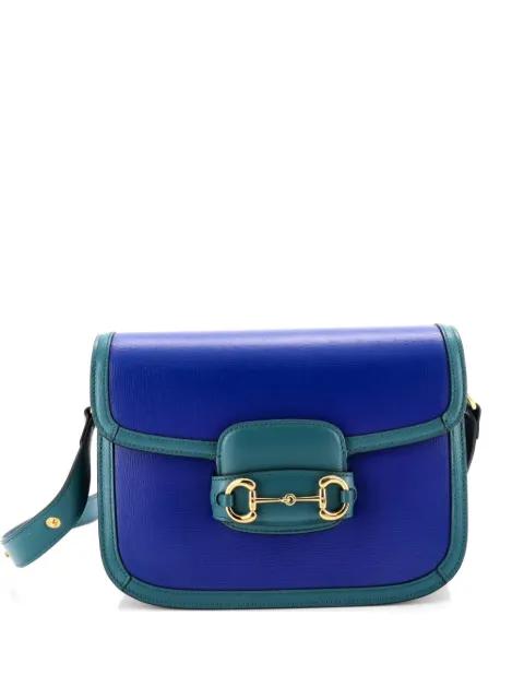 Horsebit 1955 Leather Small shoulder bag by GUCCI 
