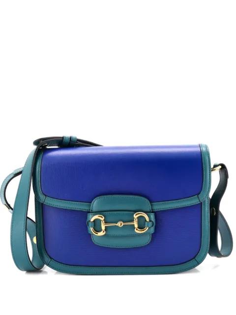 Horsebit 1955 Leather Small shoulder bag by GUCCI 