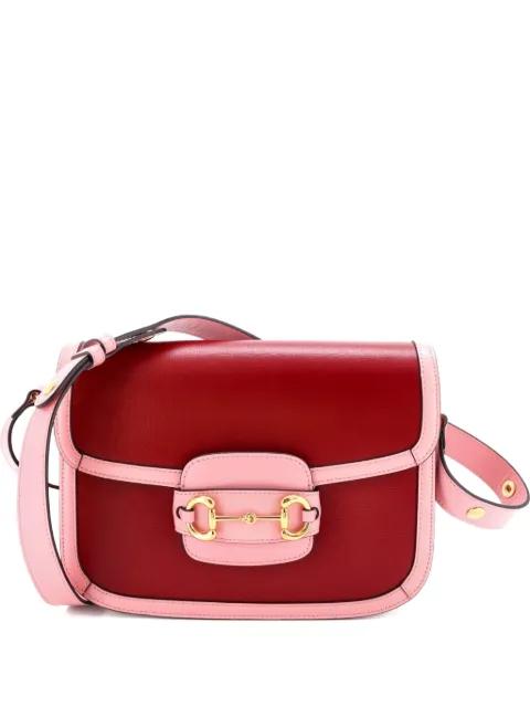 Horsebit 1955 Leather Small shoulder bag by GUCCI 