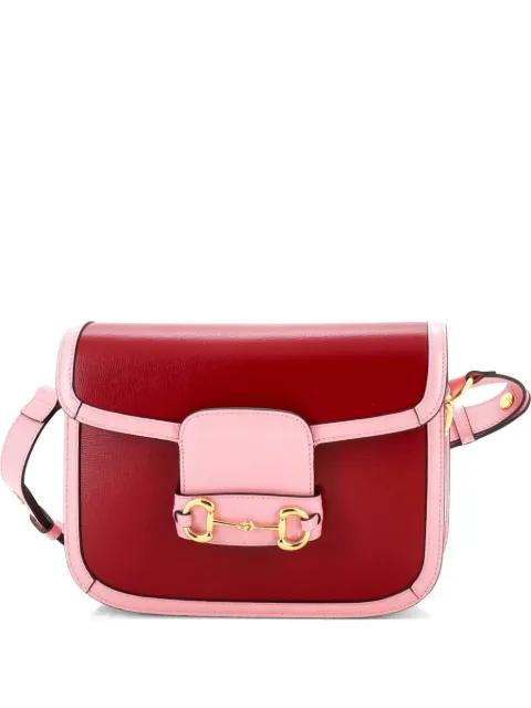 Horsebit 1955 Leather Small shoulder bag by GUCCI 
