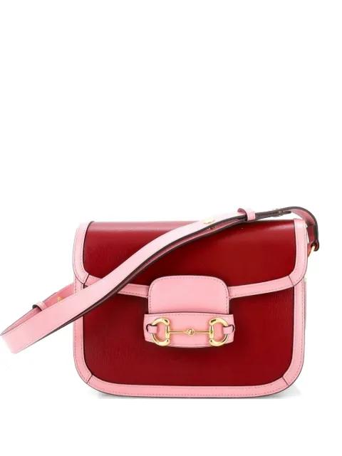 Horsebit 1955 Leather Small shoulder bag by GUCCI 