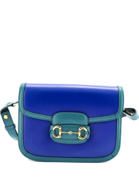 Horsebit 1955 Leather Small shoulder bag by GUCCI 