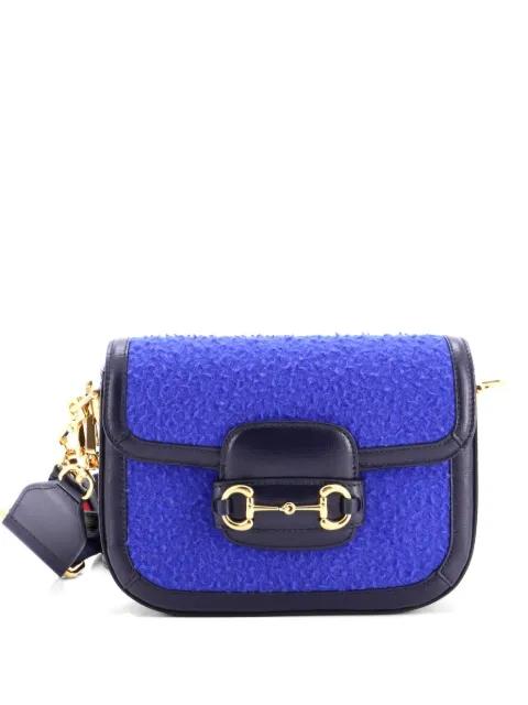 Horsebit 1955 Shoulder Bag Leather Mini crossbody bag by GUCCI 