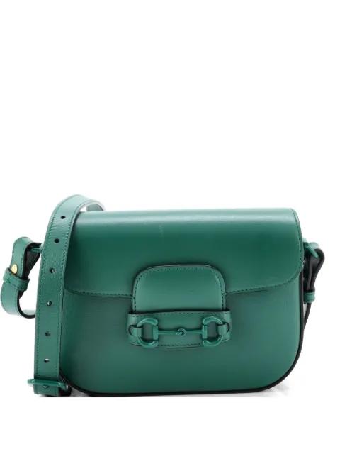 Horsebit 1955 Shoulder Bag Leather Mini crossbody bag by GUCCI 
