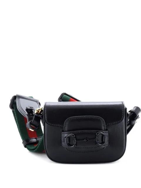 Horsebit 1955 Shoulder Bag Leather Mini crossbody bag by GUCCI 