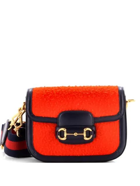 Horsebit 1955 Shoulder Bag Wool Mini crossbody bag by GUCCI 