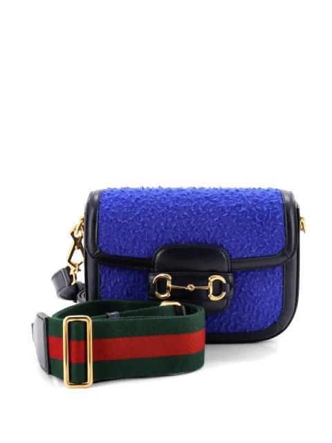 Horsebit 1955 Shoulder Bag Wool Mini crossbody bag by GUCCI 