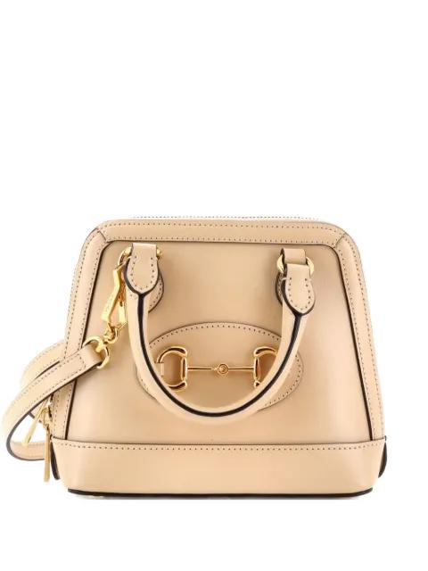 Horsebit 1955 Top Handle Bag Leather Mini crossbody bag by GUCCI 