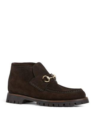 Horsebit Ankle Boot by GUCCI