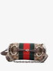 Horsebit NM Web Chain Clutch GG Canvas Small shoulder bag by GUCCI Horsebit NM Web Chain Clutch GG Canvas Small shoulder bag by GUCCI