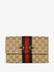 Horsebit Web wallet with strap by GUCCI Horsebit Web wallet with strap by GUCCI