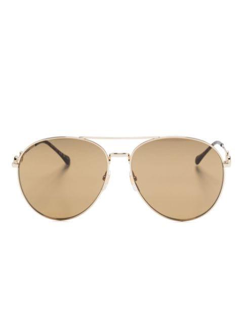 Horsebit-detail sunglasses by GUCCI