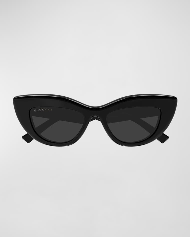 Interlocking G 50mm Cat-Eye Sunglasses by GUCCI