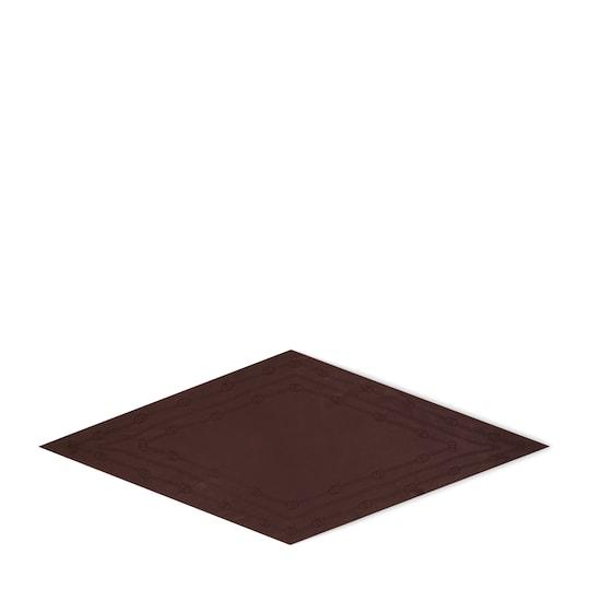 Interlocking G chain silk diamond scarf by GUCCI