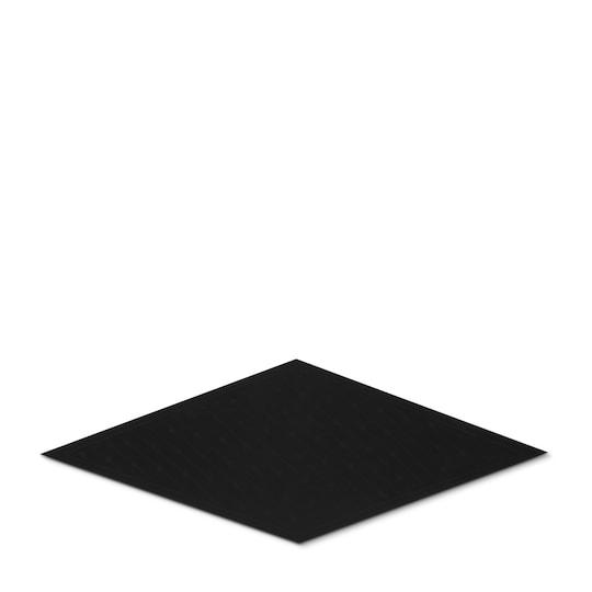 Interlocking G chain silk diamond scarf by GUCCI