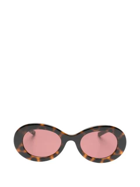 Interlocking G tortoise-shell sunglasses by GUCCI