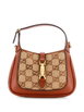 Jackie 1961 Chain Crystal Embellished GG Canvas Mini hobo bag by GUCCI 