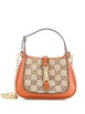 Jackie 1961 Chain Crystal Embellished GG Canvas Mini hobo bag by GUCCI Jackie 1961 Chain Crystal Embellished GG Canvas Mini hobo bag by GUCCI