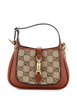 Jackie 1961 Chain Crystal Embellished GG Canvas Mini hobo bag by GUCCI Jackie 1961 Chain Crystal Embellished GG Canvas Mini hobo bag by GUCCI