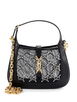 Jackie 1961 Chain Crystal GG Embellished Mesh with Lizard Mini hobo bag by GUCCI 