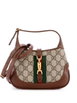 Jackie 1961 GG Coated Canvas Mini hobo bag by GUCCI Jackie 1961 GG Coated Canvas Mini hobo bag by GUCCI