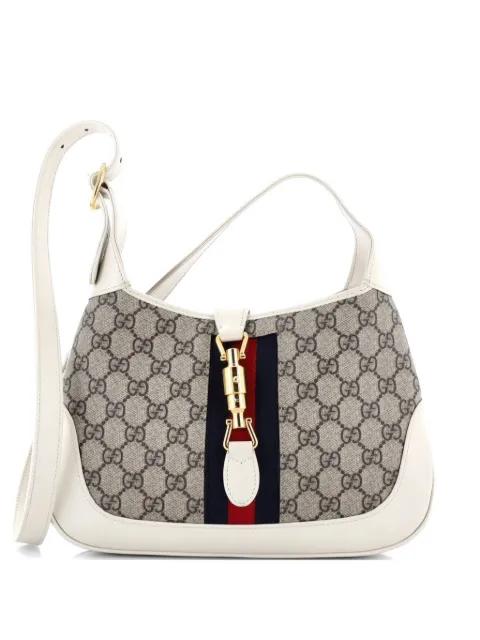 Jackie 1961 GG Coated Canvas Small hobo bag by GUCCI 