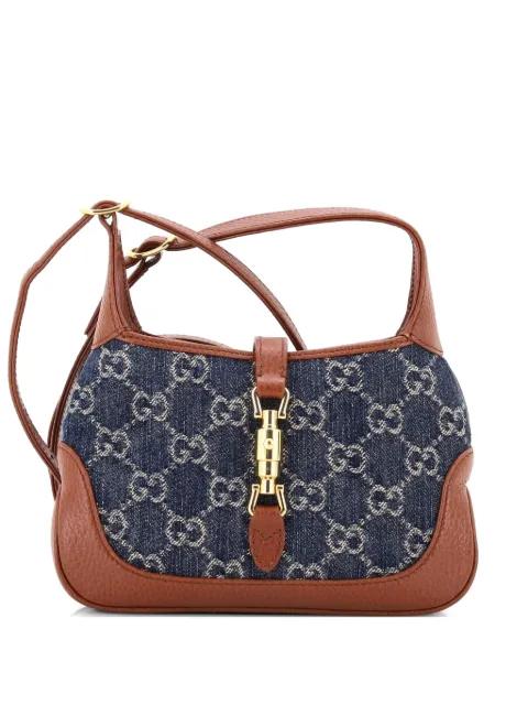 Jackie 1961 Hobo GG Denim Mini crossbody bag by GUCCI 
