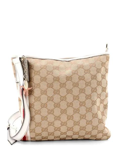 Jolicoeur Messenger Bag GG Canvas crossbody bag by GUCCI 