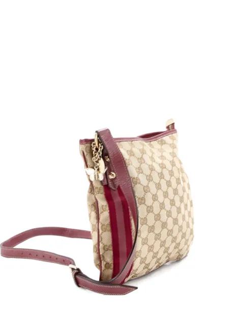 Jolicoeur Messenger Bag GG Canvas crossbody bag by GUCCI Jolicoeur Messenger Bag GG Canvas crossbody bag by GUCCI