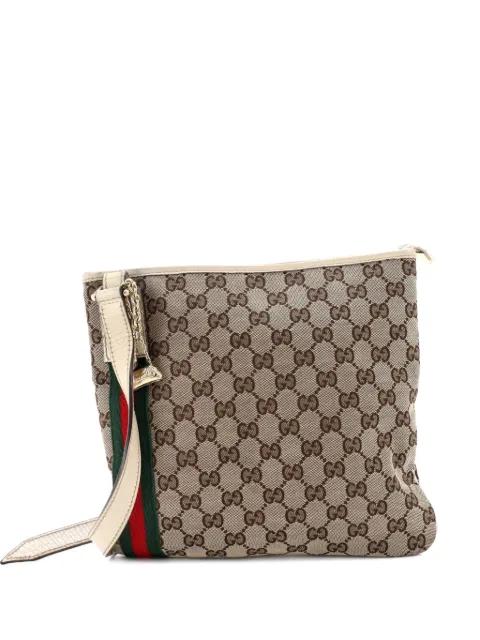 Jolicoeur Messenger Bag GG Canvas crossbody bag by GUCCI 