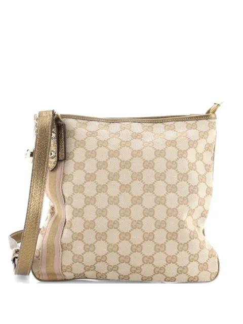Jolicoeur Messenger Bag GG Canvas crossbody bag by GUCCI 