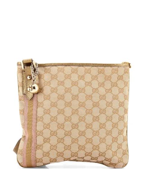 Jolicoeur Messenger Bag GG Canvas crossbody bag by GUCCI 