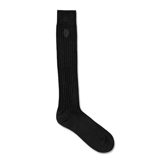 Knit cotton socks with embroidery by GUCCI