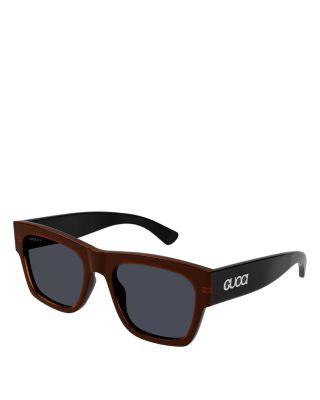 Lacquered Squared Sunglasses by GUCCI