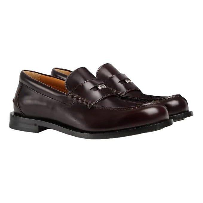 Leather flats by GUCCI