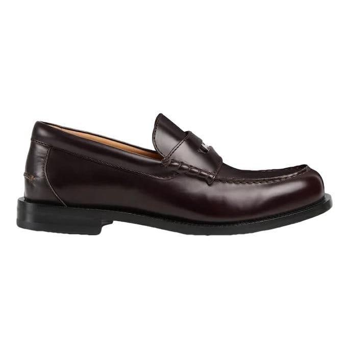 Leather flats by GUCCI